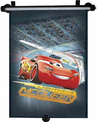 Produktbild von Disney Cars 3 Auto Sonnenschutz Rollo Kinder Seitenschutz Sonnenblende universal