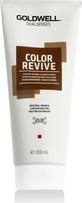 Imagen del producto de Goldwell - Dualsenses Color Revive, acondicionador que realza el color, tono marrón neutro, 200 ml