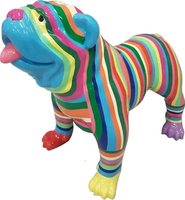 Obrázek produktu pro Designová figurka Socha Moderní figurky Dekorace Pes Zahradní sochy Sochy