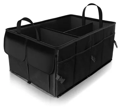 Obrázok produktu pre Organizér do auta, skladací, s priehradkami a protišmykovým dnom, 56x40x26 cm, materiál: 600D Oxford