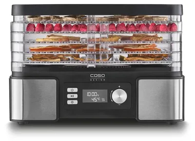 Zdjęcie produktu dla Suszarka do żywności suszarka automatyczna - Stal nierdzewna - 30-70 °C - 5 poziomów