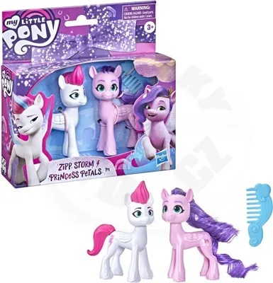 Obrázok produktu pre My Little Ponny Sada koníkov Zipp Storm & Princess Petals
