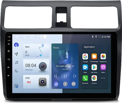 Obrázok produktu pre 4Kern carplay Autorádio Navi GPS pre SUZUKI SWIFT III 2003-2010 WIFI BT FM Android13 DAB+ 1+32GB