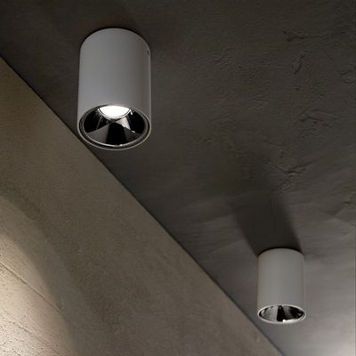 Ideal Lux LED Deckenleuchte Nitro 10W Rund Weiß 205991