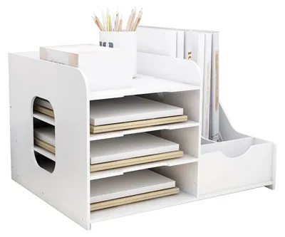 Image de Classeur A4 avec compartiments, idéal pour organiser votre bureau