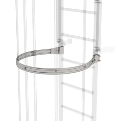 Produktbild von Günzburger Steigtechnik Rückenschutzbügel Ø 700 mm Edelstahl - 068234