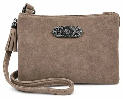 Produktbild von Trachten Handtasche "Sofia" - Dirndl Umhängetasche | Dunkelbraun