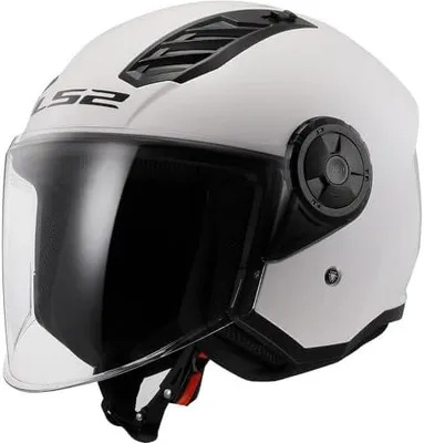 Produktbild von Jet-Motorradhelm Airflow in Weiß, Größe M