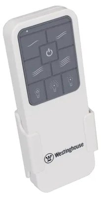 Image de Westinghouse Kit de télécommande sans fil avec variateur de lumière blanc