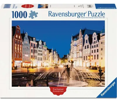 Immagine prodotto di RAVENSBURGER, puzzle "Rostock di notte", 1000 pezzi