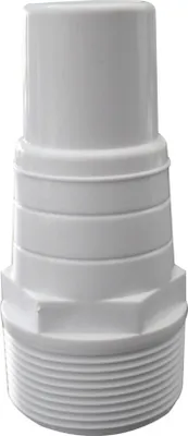 Produktbild von Schlauchstutzen 32/38 mm mit AG 1 1/2" Hart-PVC Verrohrung Schwimmbad Pool
