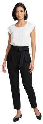 Produktbild von Eleganter Damenoverall Naf Naf Emartina, schwarz-weiß M