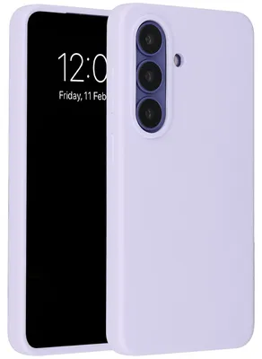 Image de Coque arrière en silicone liquide Accezz avec MagSafe pour Samsung Galaxy S26 Plus - Violet