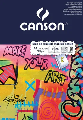 Produktbild von Canson C400110403, Kunstpapier, 90 g/m², 50 Blätter