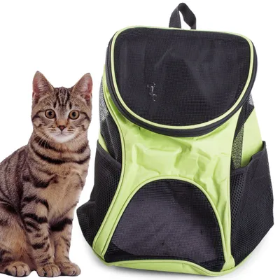 Produktbild von Rucksack zum Transport von Hunden und Katzen, grün
