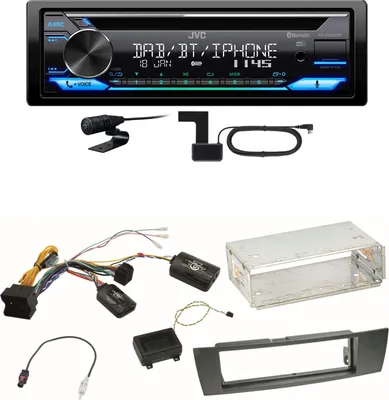 Produktbild von JVC KD-DB922BT Bluetooth Digitalradio Einbauset für BMW E90 E91 E92 E93