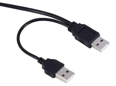Obrázek produktu pro Adaptér SATA 7 + 15 (22pinový) na USB 2.0 pro pevný disk 2,55" s napájecím kabelem USB