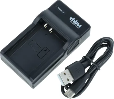 Produktbild von vhbw USB Ladegerät kompatibel mit Olympus OM-D E-M5, E-M1 Kamera Camcorder/Akku - Ladeschale, Ladeanzeige, 8,4 V