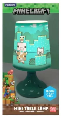 Productafbeelding van Paladone Minecraft bureaulamp, 19 cm, meerkleurig. Meerkleurig, one size