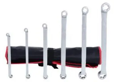 Image de KS TOOLS Jeu de clés polygonales doubles 911.0360 Acier au chrome-vanadium 970g