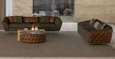 Produktbild von Wohnzimmerset 2x Sofa in modernem Design Stil und Weichheit für Ihr Zuhause