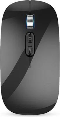 Produktbild von INF Kabellose Maus, 2,4 G und Bluetooth 5.1 Tri-Mode Schwarz
