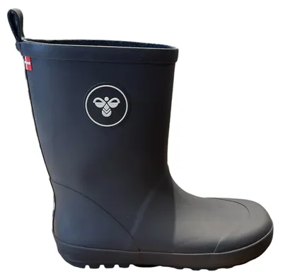 Image de Hummel Rubber Boot Jr Bottes de pluie pour enfants Bottes pour enfants imperméables bleu foncé 206511-1009, Taille:29 EU