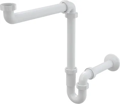 Produktbild von Alcadrain Raumsparsiphon für die Waschbecken DN 32 mit einer Überwurfmutter 5/4"