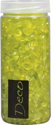 Produktbild von EUROSAND Glassteine (1L=9,90EUR) Streudeko 4-10 mm,apfelgrün,500 ml Dose