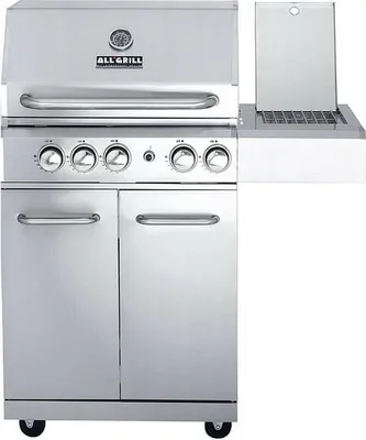 Obrázok produktu pre All'Grill ALL'GRILL ALLROUNDER M Modulárny základný modul z nehrdzavejúcej ocele 3 horáky 1 bočný horák Zadný horák