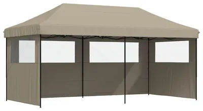 Immagine prodotto di Tenda da festa vidaXL, 292 x 580 x 315 cm, color tortora, tessuto Oxford
