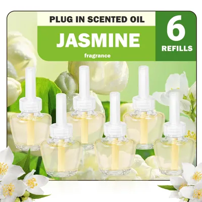 Nachfüllpackung 6x19 ml ätherische Öle Jasmin-Duft für Diffuser