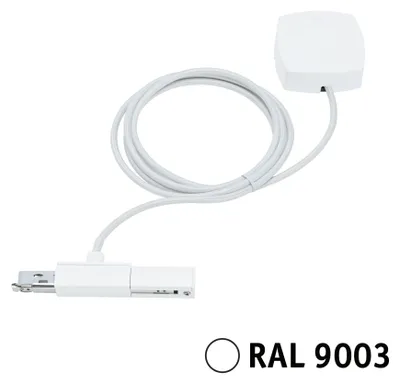 Produktbild von URail Einspeisung Kabel   2m max. 1000W Signalweiß