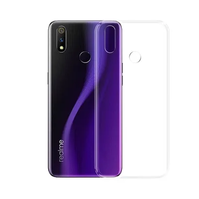 Obrázek produktu pro Transparentní silikonové pouzdro pro Realme 5 KP13619