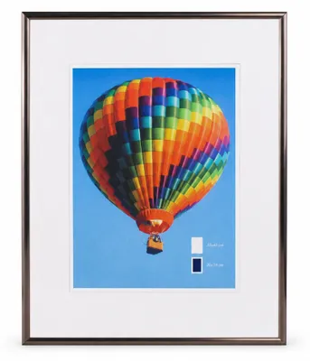 Produktbild von New Lifestyle Kunststoff Bilderrahmen Kunststoffrahmen Bildhalter Bildträger - Farbe: Antrazit | Format: 30x40