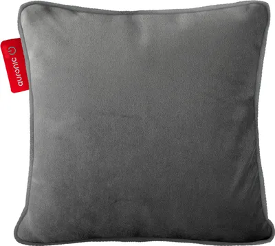 Produktbild von Auronic Heizkissen - Velvet - 45x45 - Kabellos - Aufladbar - Elektrisches Kissen - Infrarot - Grau