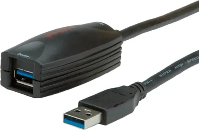 Zdjęcie produktu dla ROLINE Kabel USB 3.0 Active Repeater 5 m