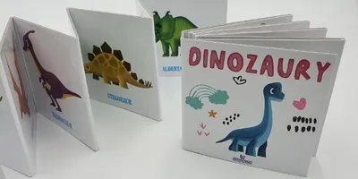 Zdjęcie produktu dla Hardcover-Akkordeon-Faltbuch DINOSAURIER