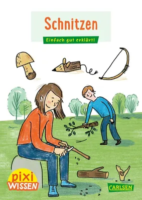 Produktbild von Pixi Wissen 114: VE 5 Schnitzen: Einfach gut erklärt! | Allgemeinwissen für Grundschulkinder (114)