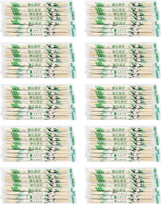 Obrázok produktu pre Jednorazové paličky,Jednorazové paličky,Jednorazové okrúhle paličky,Bambusové paličky,Oddelené jednorazové paličky,Jednorazové paličky