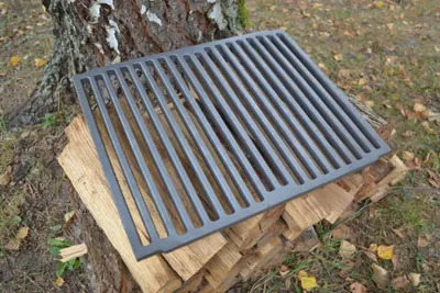 Immagine prodotto di SEZAM griglia per forno 41,5 x 33,5 cm in ghisa griglia per caminetto griglia quadrata per cenere griglia per caminetto griglia da tavolo griglia per forno griglia per caminetto griglia per griglia BBQ