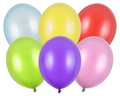 Image de Ballons Strong 30cm, mélange métallique (1 paquet / 50 pièces)
