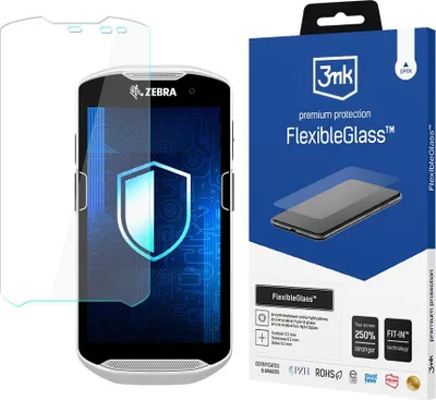 Produktbild von 3mk Display Hybridglas FlexibleGlass für Zebra TC51 0,3mm 7H