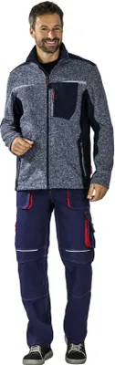 Produktbild von Planam Fleecejacke Iron Marine Art. 3746 Gr. M, Größe:S, Farbe:blau