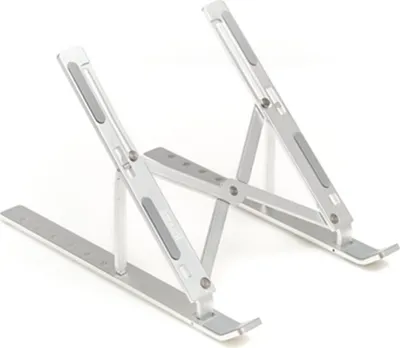 Produktbild von iggual IGG318195, Laptop- & Tablet-Ständer, Silber, Aluminium, 43,2 cm (17"), 75 - 165 mm, 240 mm