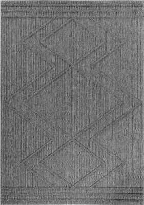 Produktbild von Teppium In & Outdoor Teppich Skandi Boho Stil Einfarbig Flachgewebe Wetterfest Wohnzimmer Balkon Terrasse Küchenteppich, Grösse: 200x290 cm