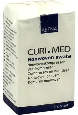 Produktbild von VLIESKOMPRESSEN unsteril 5x5 cm 4lagig