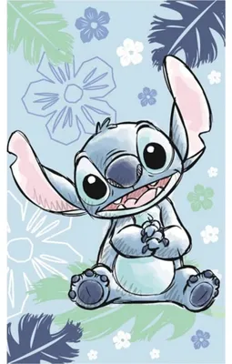 Produktbild von Disney Ohana Blue Handtuch, Gesichtstuch, Handtuch 30x50cm