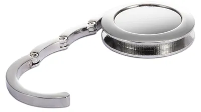 Produktbild von Magnetischer Haken mit gummierter Unterseite – Tragkraft 4 kg, Hakenlänge 85 mm, für sicheren Halt auf Tischoberflächen