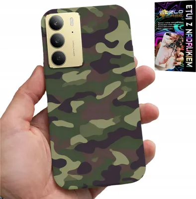 Image de Étui pour Realme C75 - Camouflage, couleurs militaires Militariafan Case